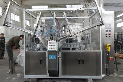 Toothpaste Tube Filling and Sealing Machine